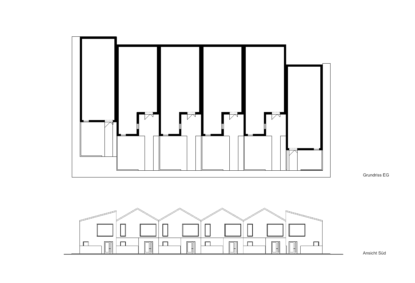 2D Grundriss und Ansicht